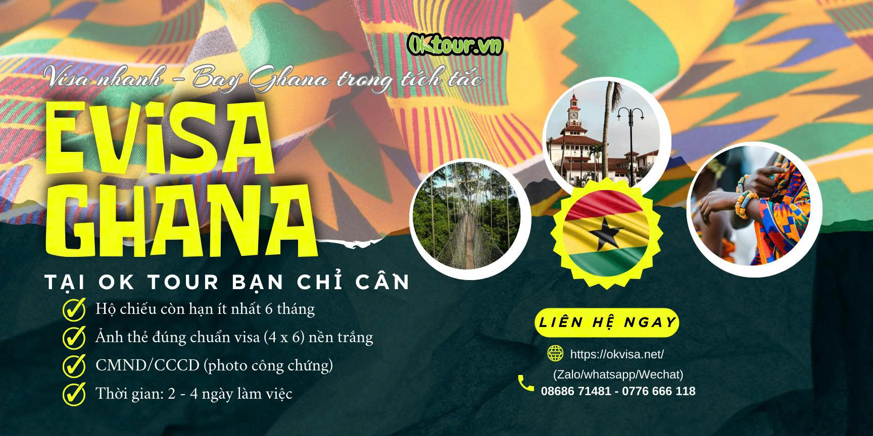 E-visa Ghana là gì ? Thủ tục xin visa Ghana mới nhất 2026
