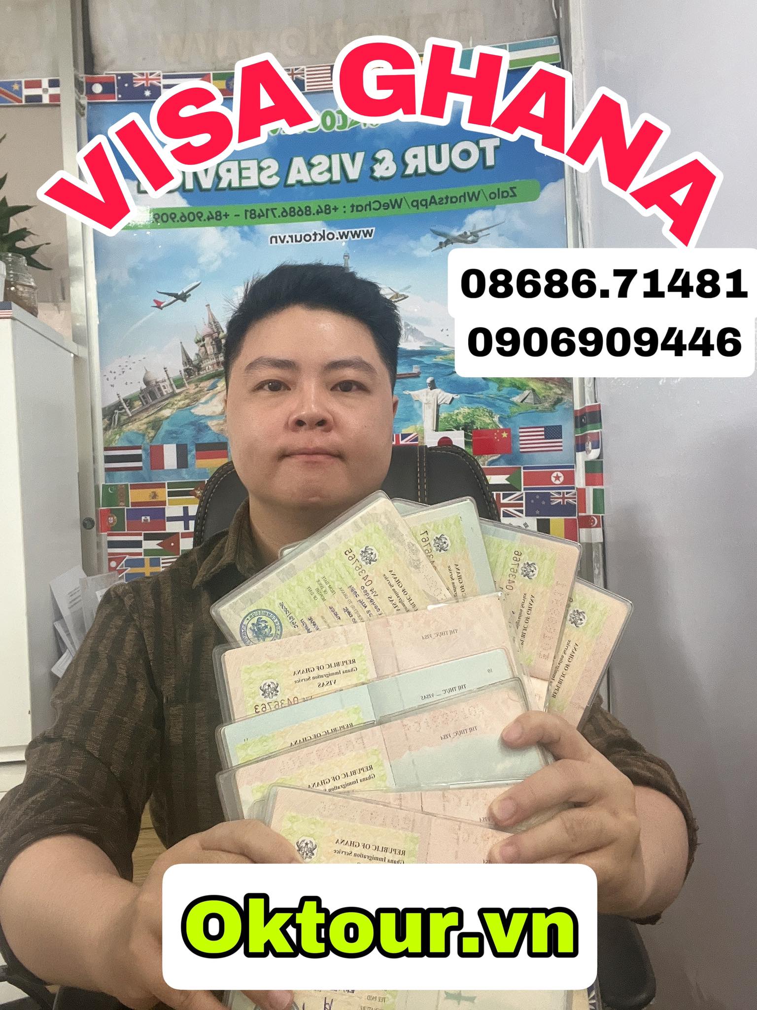 Dịch vụ xin visa Ghana OKTOUR