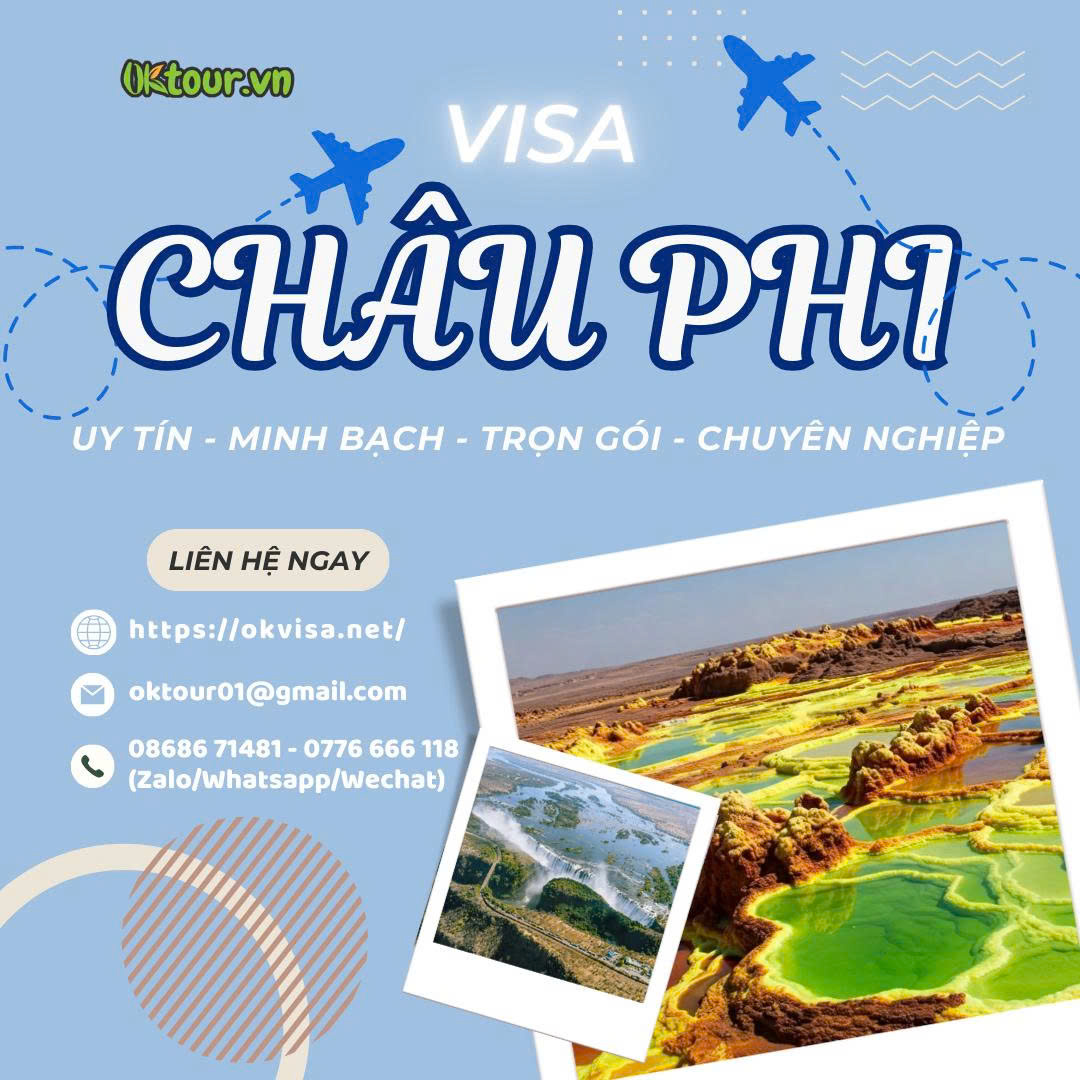 Thời gian xét duyệt visa Châu Phi