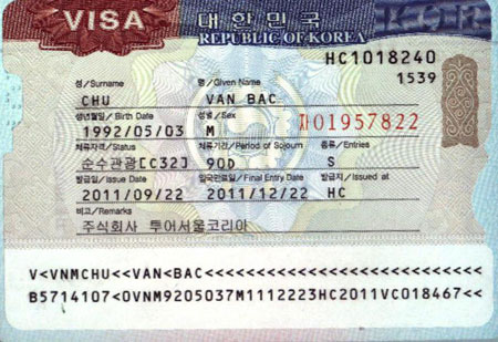 Chuyên dịch vụ làm visa Hàn Quốc trọn gói, chuyên nghiệp