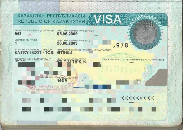 Thủ tục xin Visa dán tại Đại sứ quán