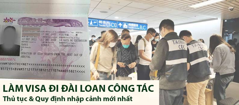 Hồ sơ xin visa lao động Đài Loan