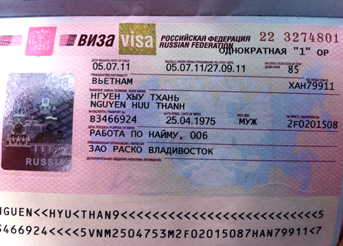Dịch vụ xin visa Nga – Hỗ trợ thủ tục nhanh, uy tín
