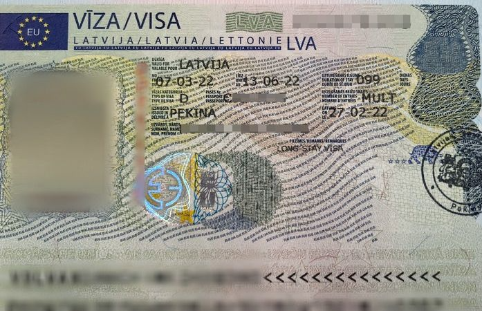 Các loại Visa Latvia