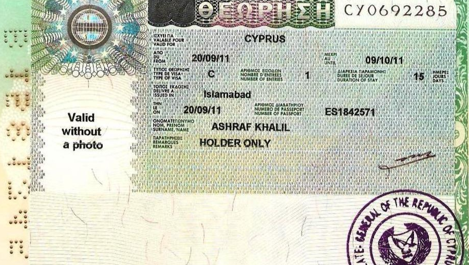 Hồ sơ xin visa Síp