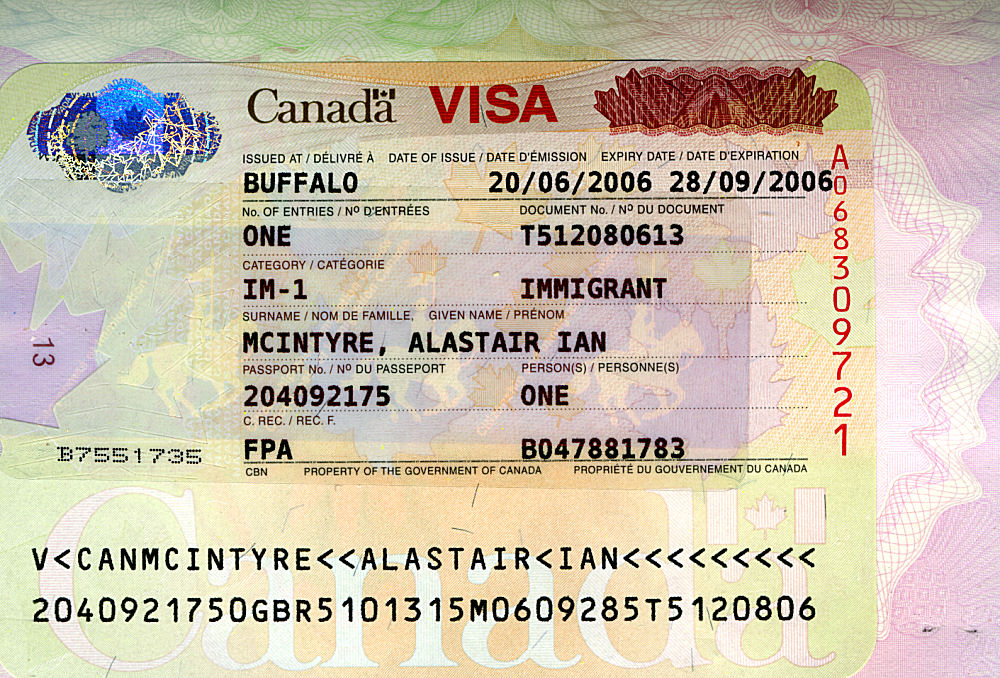 Hồ sơ xin visa Canada