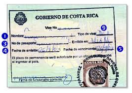Hồ sơ xin visa đi Costa Rica
