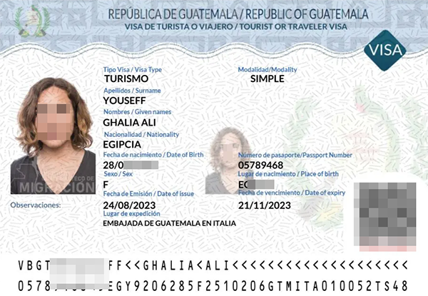 Thủ tục xin Visa Guatemala