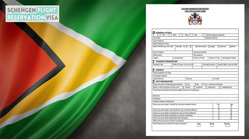 Hồ sơ xin visa Guyana