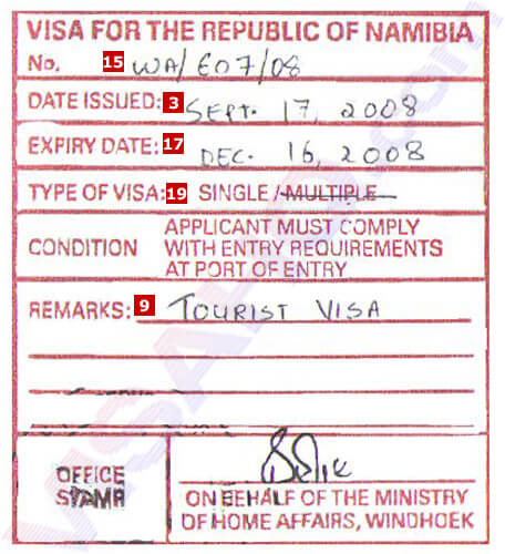 THỦ TỤC XIN VISA ĐI NAMIBIA DU LỊCH