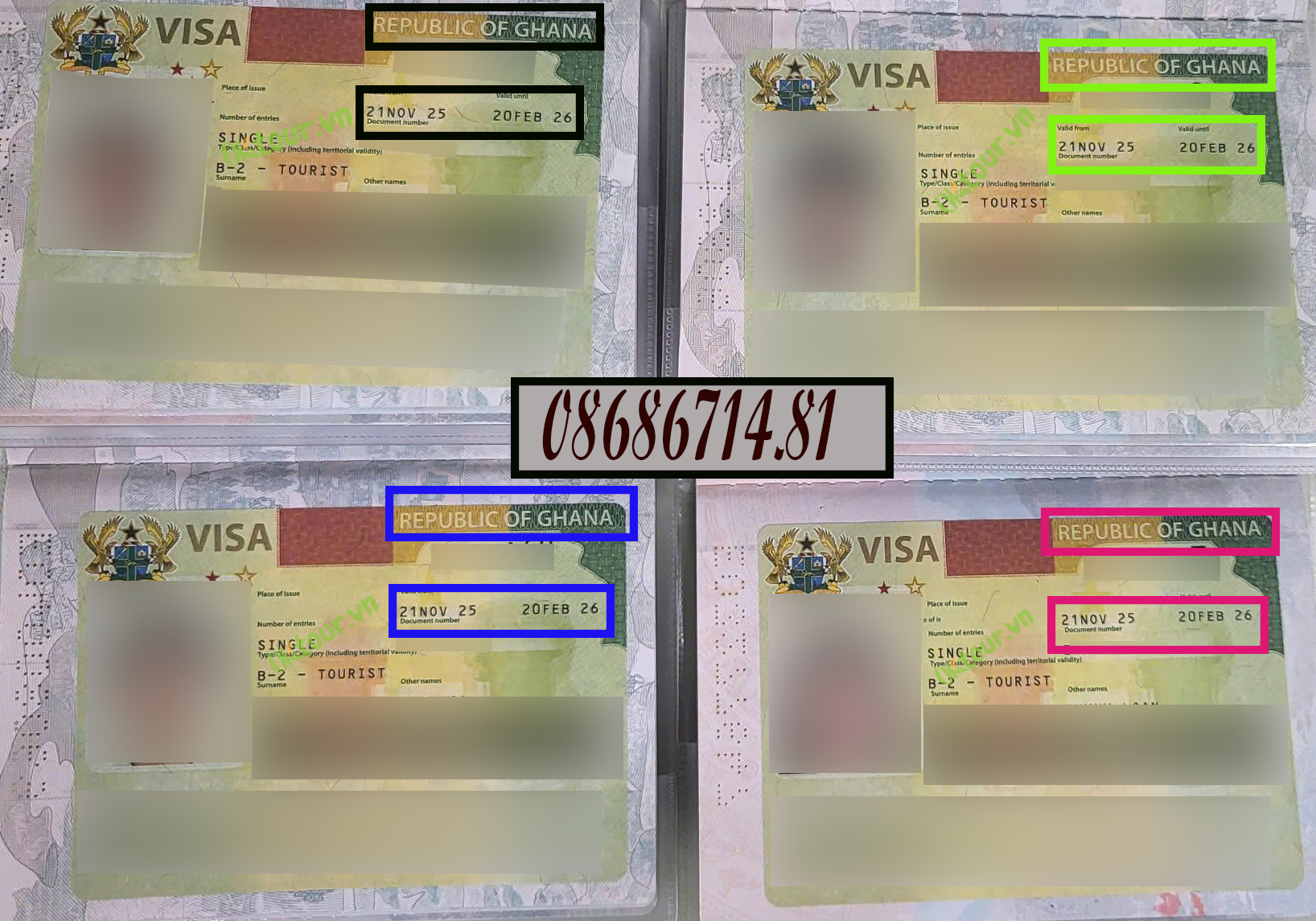 Visa du lịch Ghana