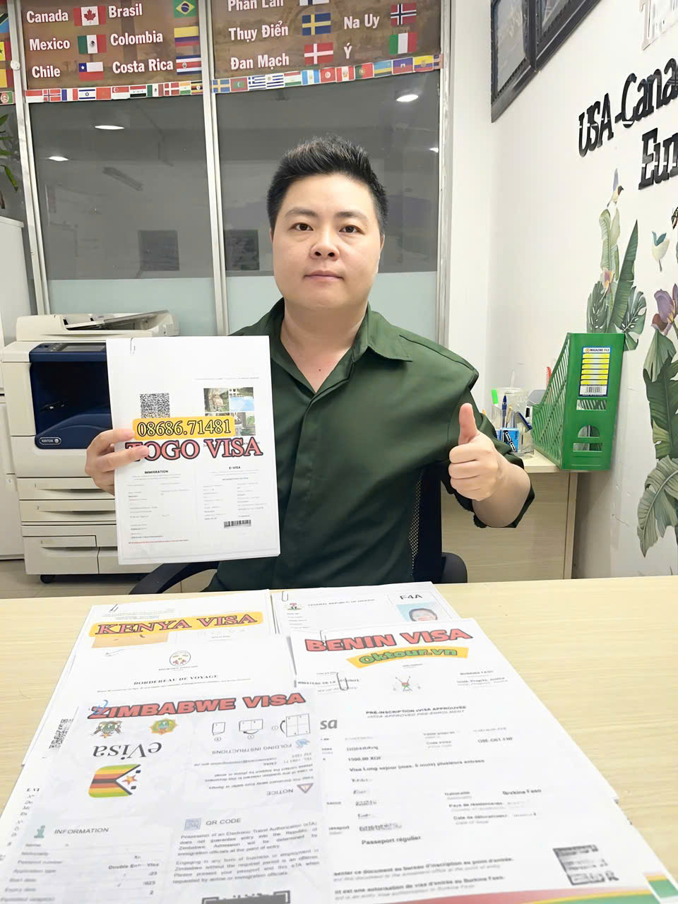 Xin visa du lịch Châu Phi